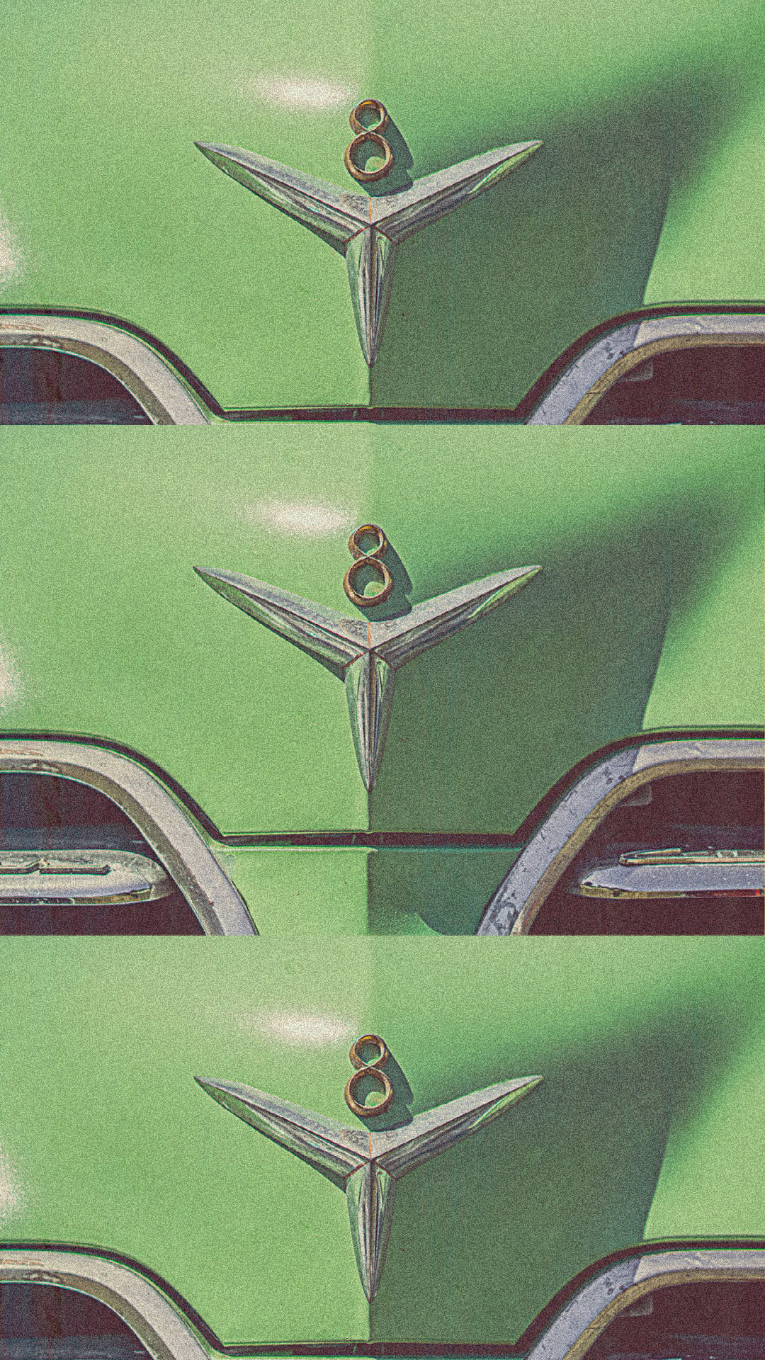 Vintage Green Car